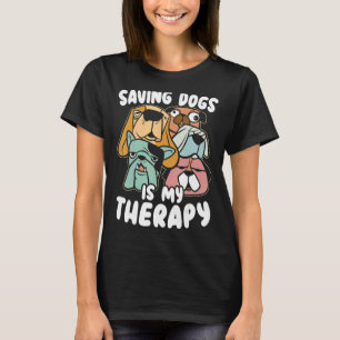 Camiseta Salvar Cachorros É Minha Doutrina Animal Veterinár