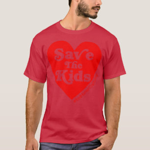 Camiseta Salvar Crianças Acabar Com O Tráfico De Seres Huma