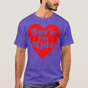 Camiseta Salvar Crianças Acabar Com O Tráfico De Seres Huma