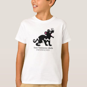 Camiseta Salvar demônios da Tasmânia - Austrália - Guerreir