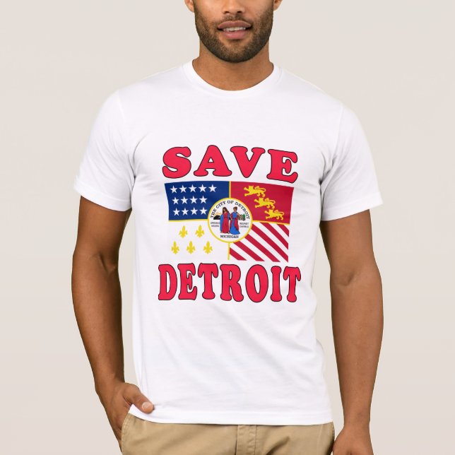 Camiseta Salvar Detroit! (Frente)