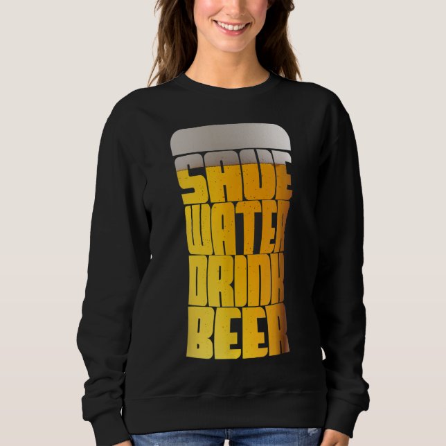 Camiseta Salvar Festa de Bebida Bebida Água (Frente)