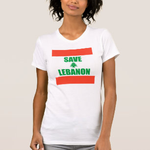 Camiseta Salvar Líbano