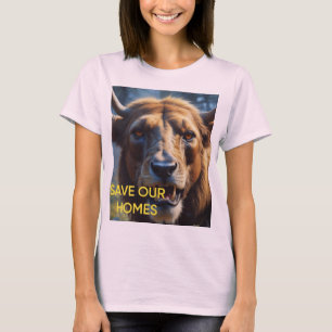 CAMISETA SALVAR NOSSAS CASAS