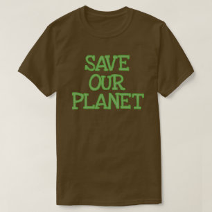 Camiseta Salvar nosso planeta
