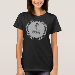 Camiseta Salvar o animal MACAWS Arara