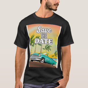 Camiseta Salvar o carro clássico de data