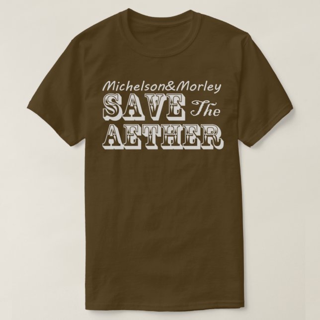 Camiseta Salvar o éter (Frente do Design)