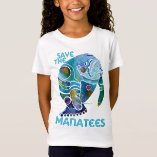 Camiseta Salvar o peixe-boi