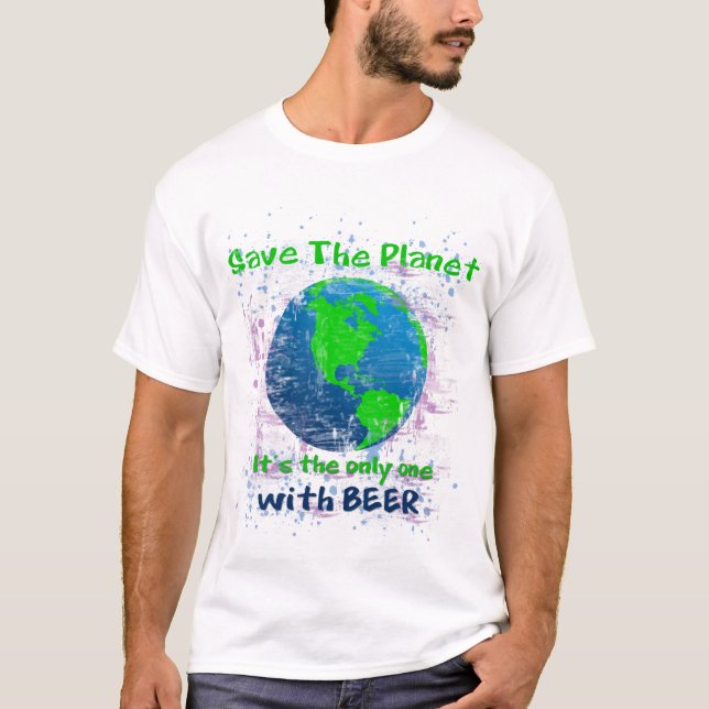 Camiseta Salvar o planeta (Frente)