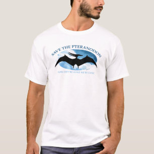 Camiseta SALVAR O PTERANODON por Jeff Willis Art