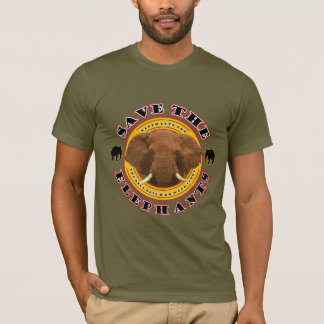 Camiseta Salvar Os Elefantes