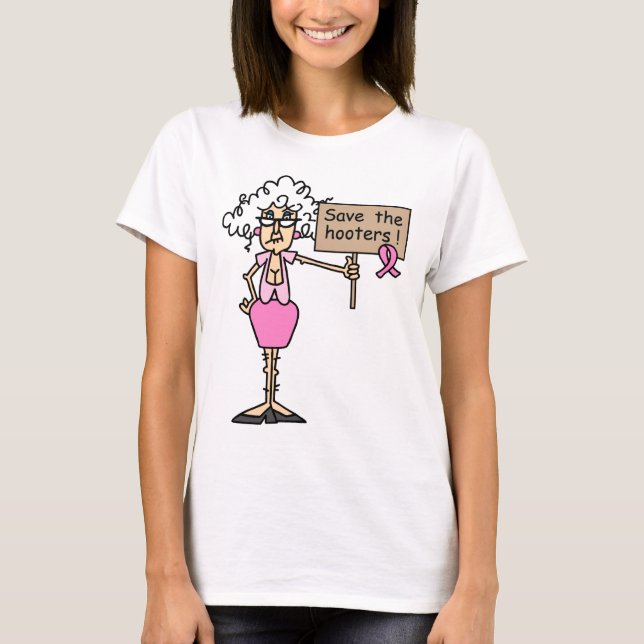 Camiseta Salvar os Hooters! (Frente)