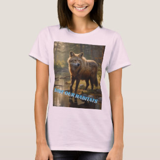 CAMISETA SALVAR OS NOSSOS HABITATS