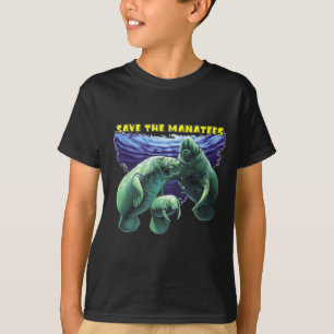 Camiseta Salvar os peixes-boi