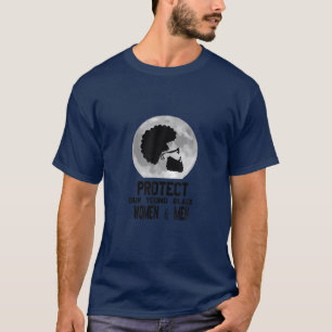 Camiseta SALVAR, Proteger Nossas Mulheres Negras