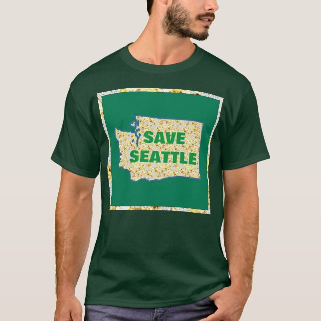 CAMISETA SALVAR SEATTLE (Frente)