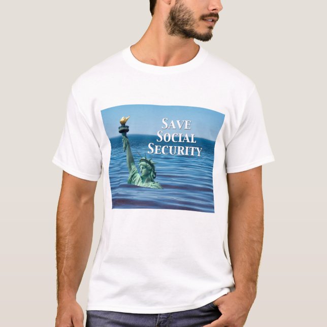 Camiseta Salvar Segurança Social (Frente)