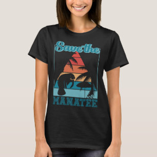 Camiseta Salvar Todos Os Peixes-boi Criatura Animal Manati