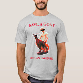 Camiseta Salvar Uma Cabra