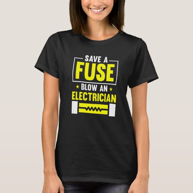 Camiseta Salvar Uma Fusca De Fusca E Um Elétrico Construtor (Frente)