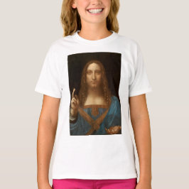 Camiseta Salvator Mundi (Salvador do Mundo) (da Vinci)