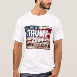 Camiseta Salve a América de novo.