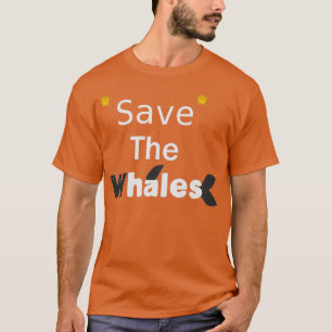 Camiseta Salve A Baleia Assassina Da Orca Das Baleias