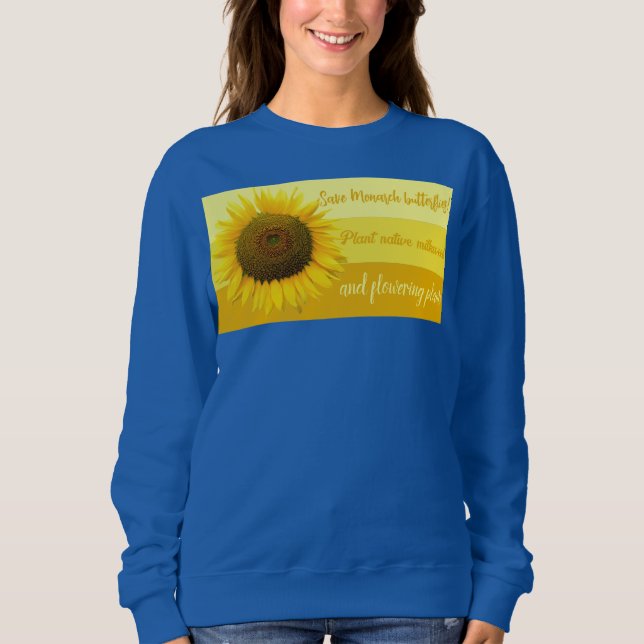 Camiseta Salve a Borboleta Monarca (Frente)