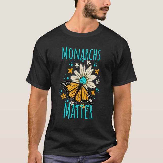 Camiseta Salve A Borboleta Monarca 1 (Frente)