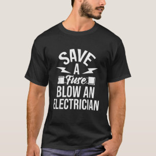 Camiseta Salve A Cablagem Elétrica Do Engenheiro