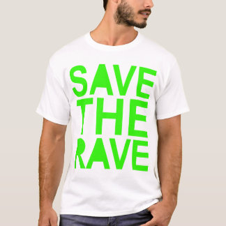 Camiseta Salve a cena verde rave NU RAVE raver 80s