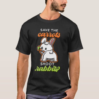 Camiseta Salve A Cenoura De Carrots Shoot Rabbits