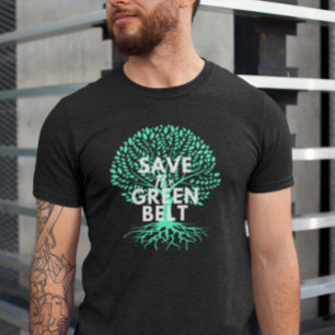 Camiseta Salve A Cintura Verde