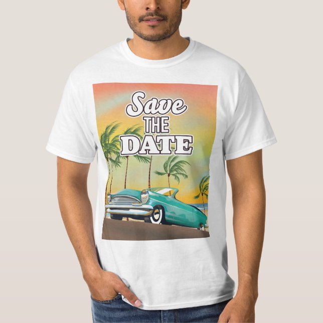 Camiseta Salve a Data Carro Clássico (Frente)