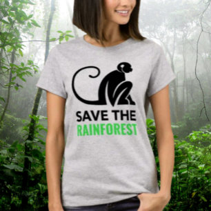 Camiseta Salve A Floresta Tropical