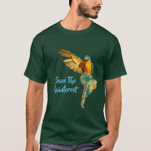 Camiseta Salve A Floresta Tropical