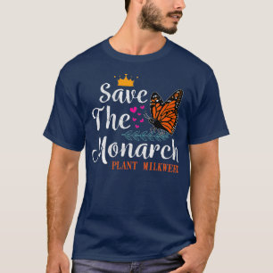 Camiseta Salve A Frota Monarca Milkweed Monarch