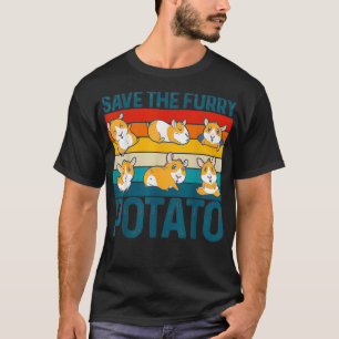 Camiseta Salve A Fúria De Batata Fúria Gift Gift Engraçado 