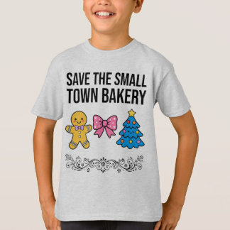 Camiseta "Salve a Padaria da Pequena Cidade" | png