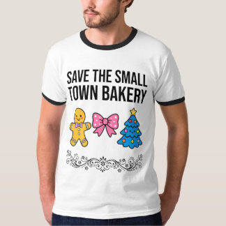 Camiseta "Salve a Padaria da Pequena Cidade" | png