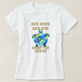 Camiseta Salve a Tartaruga Oceânica