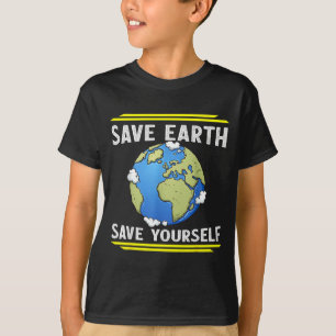 Camiseta Salve a Terra Salve a Si Mesmo