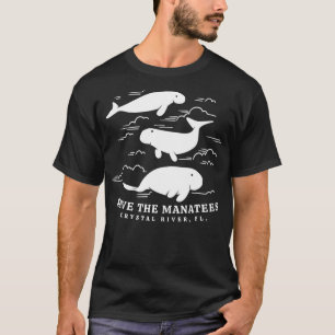 Camiseta Salve A Vaca Do Mar De Vinação Do Rio Cristal Mana