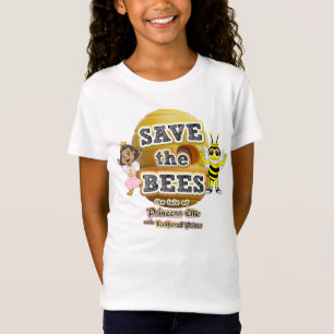 Camiseta Salve as abelhas - Camisa-T