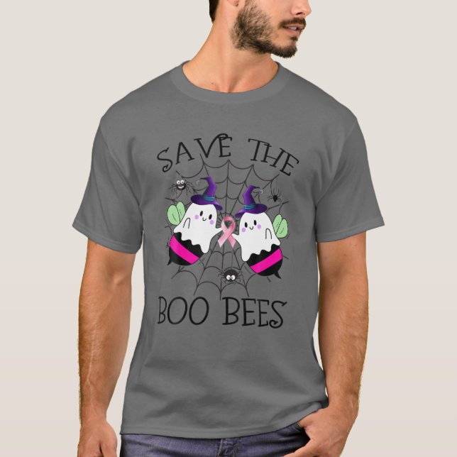 Camiseta Salve As Abelhas De Boo, Engraçada Consciência Do  (Frente)