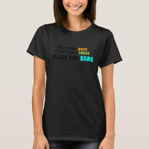 Camiseta Salve As Abelhas Plante Essas Abelhas Natureza Mei