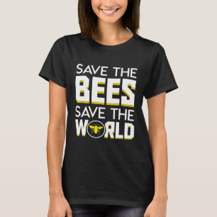 Camiseta Salve As Abelhas Salve O Mundo Apicultor Ambiental