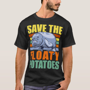 Camiseta Salve As Batatas Flutuantes Dugong Florida Mana