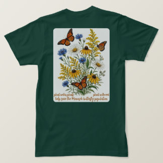 Camiseta Salve as Borboletas Monarca